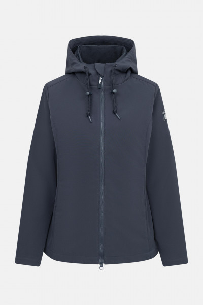 Softshelljacke Adeby Blau für Damen von derbe