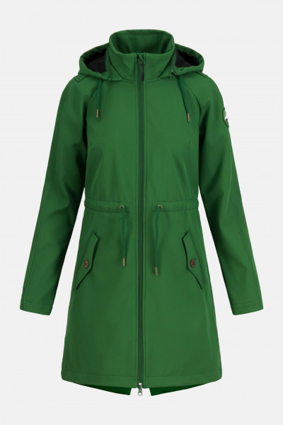 Blutsgeschwister Swallowtail Promenade Damen Softshell Grün Rose Stem Übergangsjacke Blutsgeschwister Swallowtail Promenade Damen Softshell Grün Rose Stem Übergangsjacke