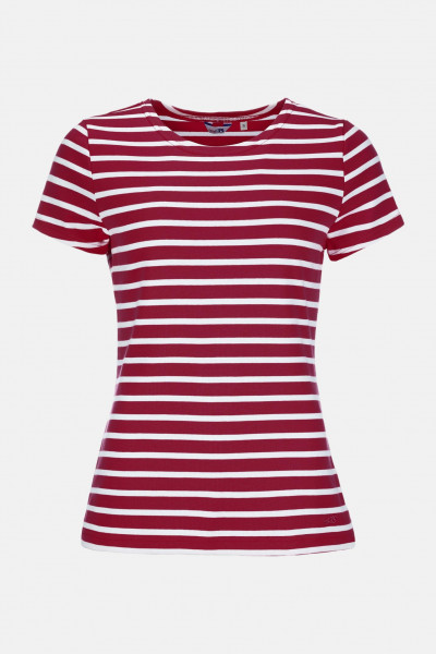 Streifenshirt  Rot für Damen von modAS