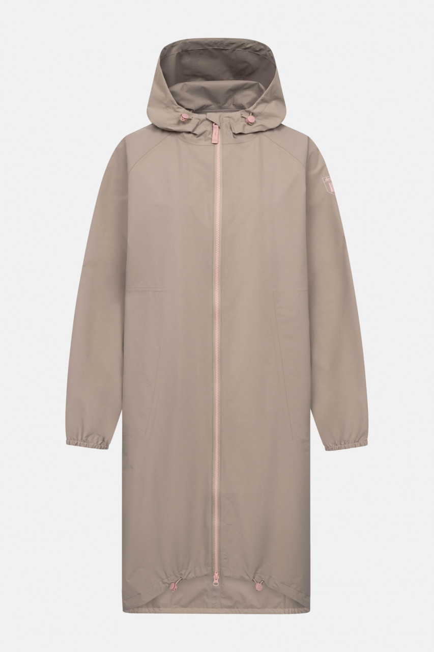Derbe Regenjacke Damen Kapby Beige