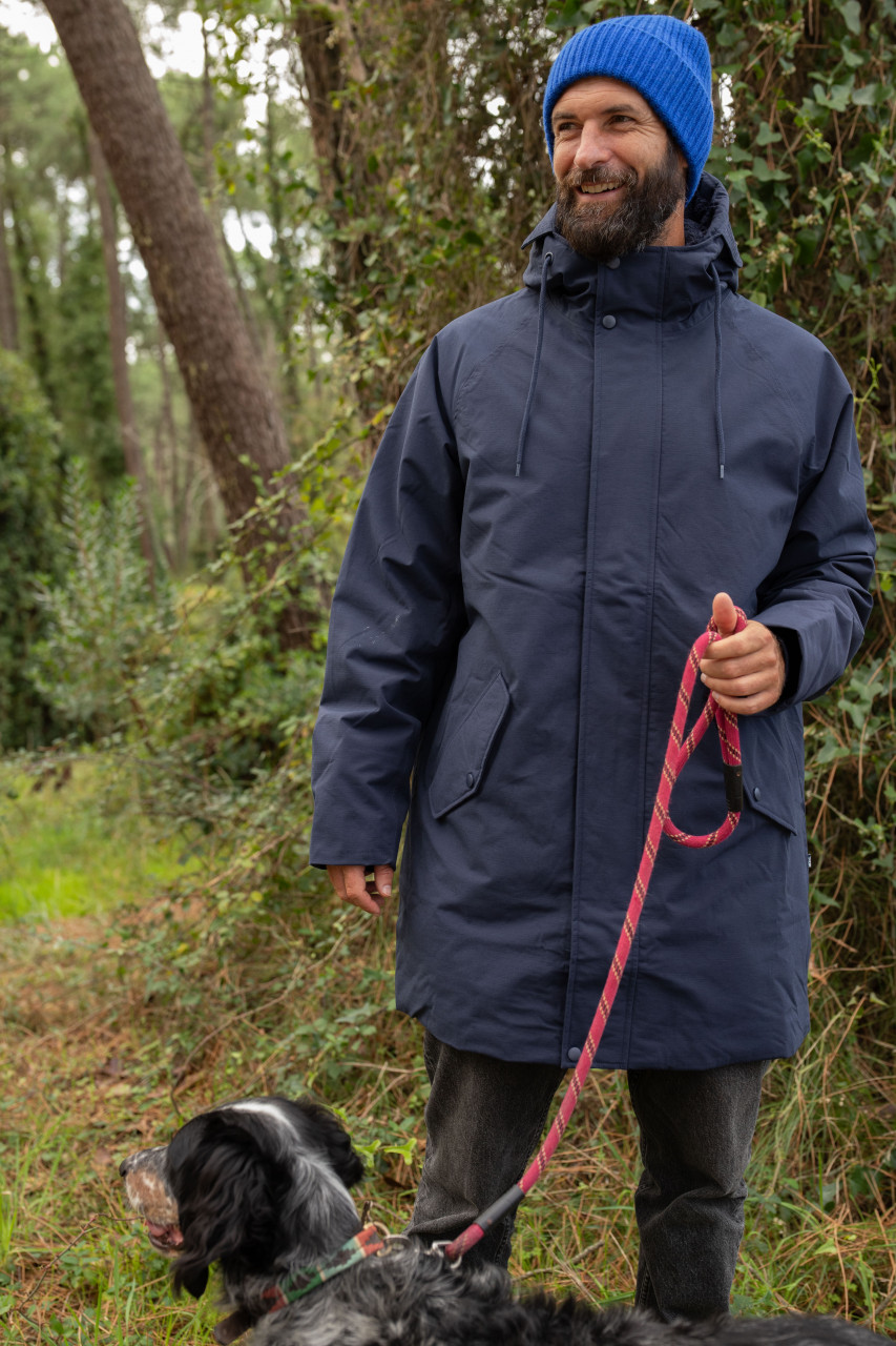 Danefae Wintermantel Danevalhalla Herren Dunkelblau Parka