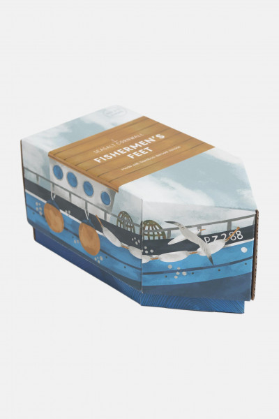 Seasalt Cornwall Socken Fishermans Feet Herren Geschenk Box Fischer Seasalt Cornwall Socken Fishermans Feet Herren Geschenk Box Fischer