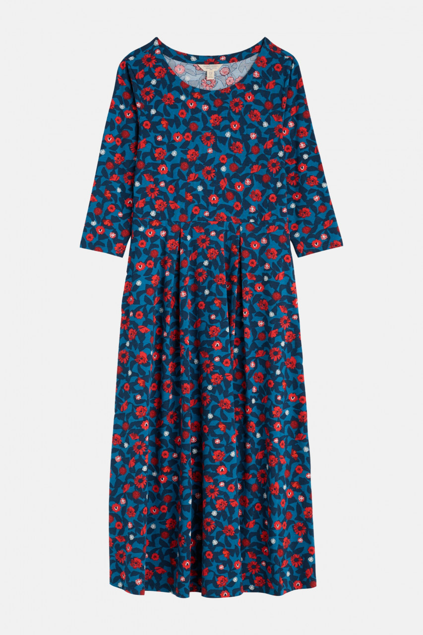 Kleid Veronica Blau für Damen von Seasalt Cornwall