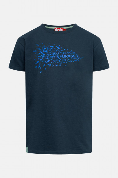 Derbe T-Shirt Inbrass Herren Dunkelblau
