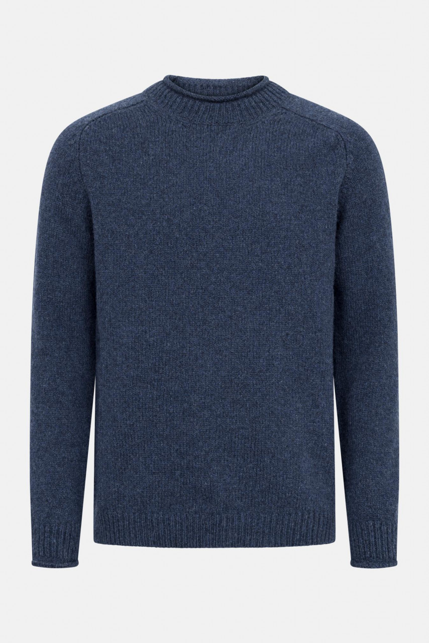 Pullover Saddle Blau für Herren von Fisherman out of Ireland