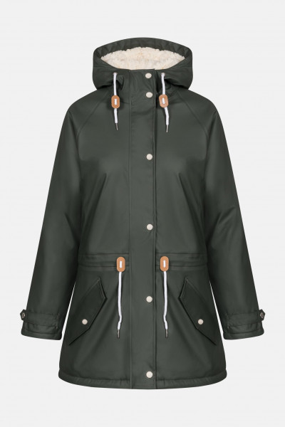 Ragwear Zuzka Rainy Damen Regenjacke Deep Petrol Ocean