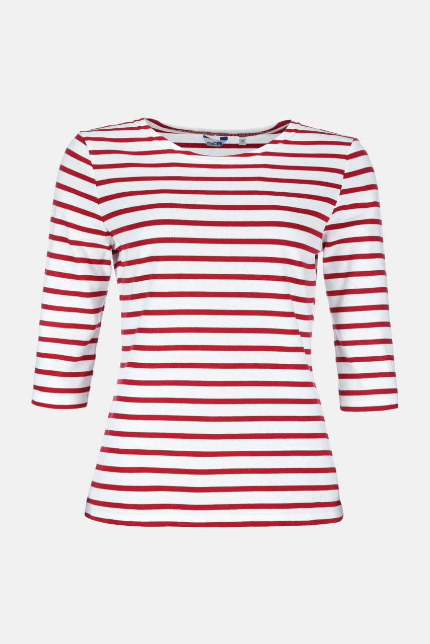 Streifenshirt Rot für Damen von modAS