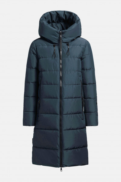 Khujo Jilias 3 Damen Winterjacke Blau Petrol