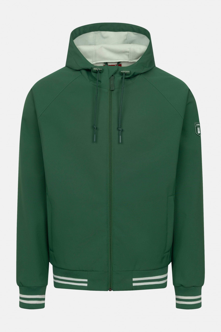 Derbe Übergangsjacke Helgoby Herren Grün Softshell