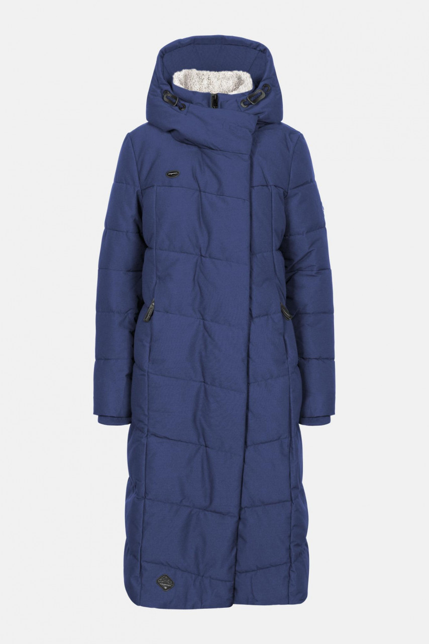 Ragwear Wintermantel Pavla Long Damen Blau