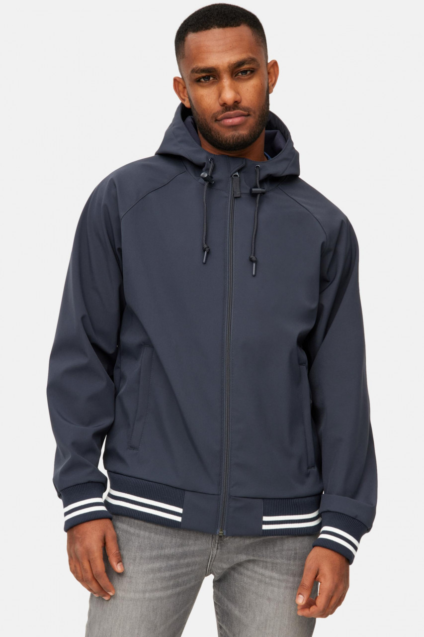 Derbe Übergangsjacke Helgoby Herren Dunkelblau Softshell