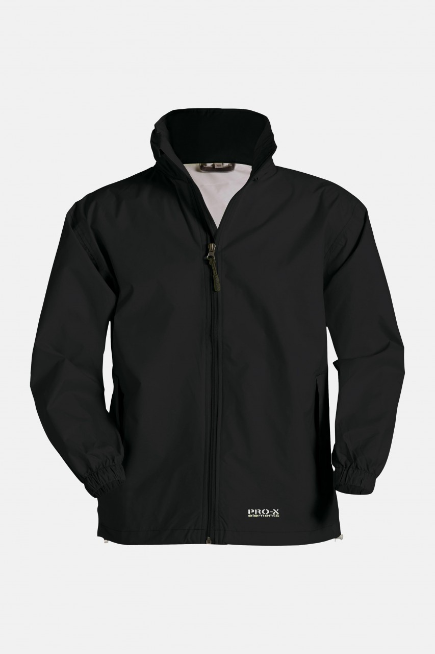 Kinder-Regenjacke Richwood Schwarz Pro-X