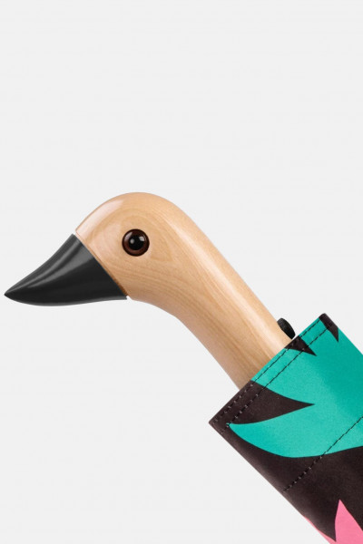 Original Duckhead Regenschirm Schwarz Rot Türkis