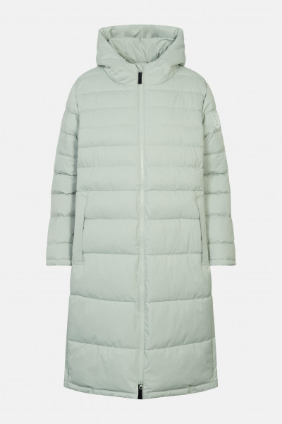 Selfhood Hooded Puffer Coat Damen Wintermantel Oliv Grün