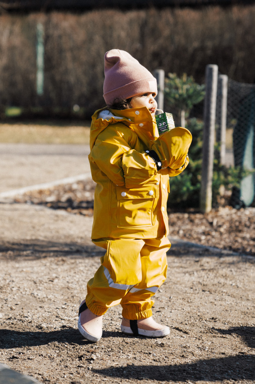 Tretorn Kinder Regenhose Kids Wings High Rainpants Spectra Yellow Gelb