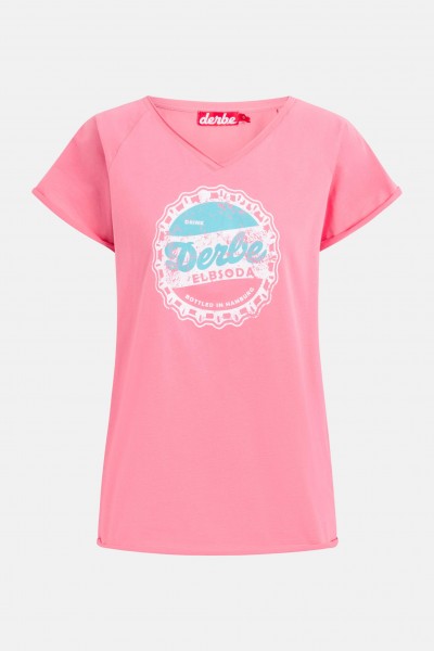 Derbe Elbsoda Damen T-Shirt Bubblegum Pink