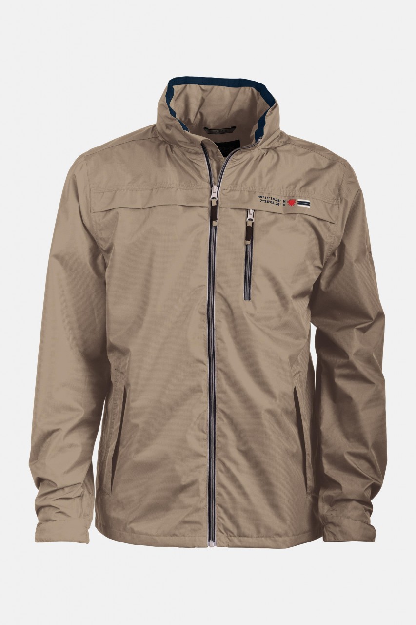 Herren Outdoor-Jacke Hendrik Greige Pro-X
