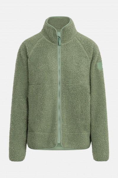 Derbe Fleecejacke Kuschelby Damen Grün