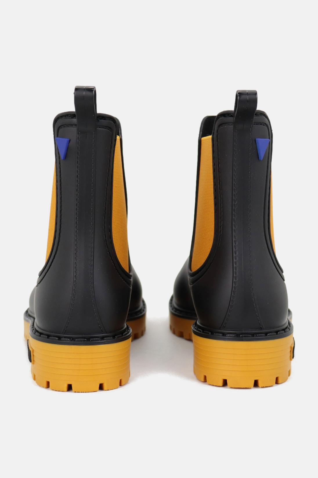 Verbenas Gummistiefel Gaudi Mate Damen Schwarz Gelb