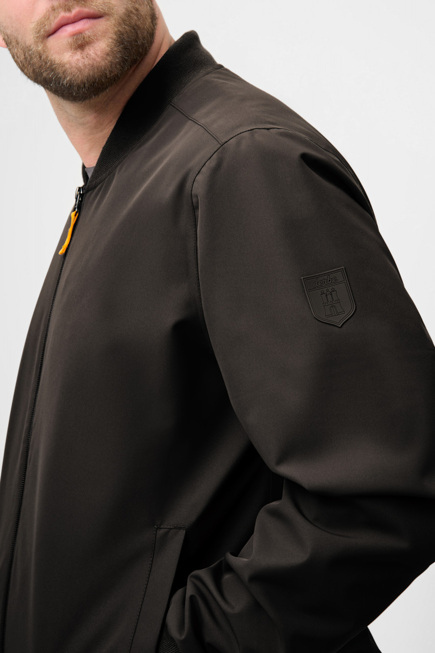 Derbe Übergangsjacke Blousby Herren Schwarz Wasserdicht