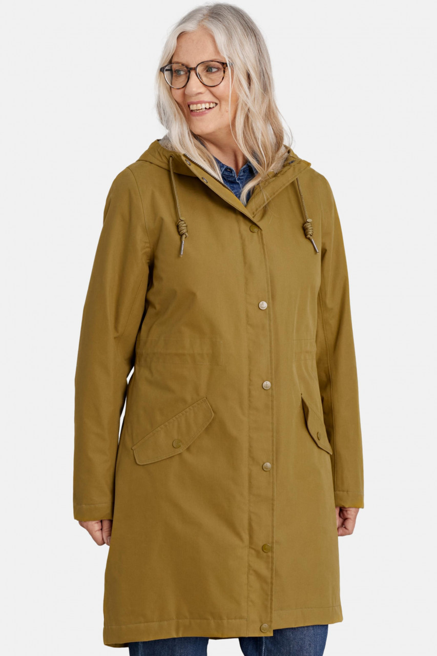 Regenjacke Gelb Plant Hunter 2 von Seasalt Cornwall - Model