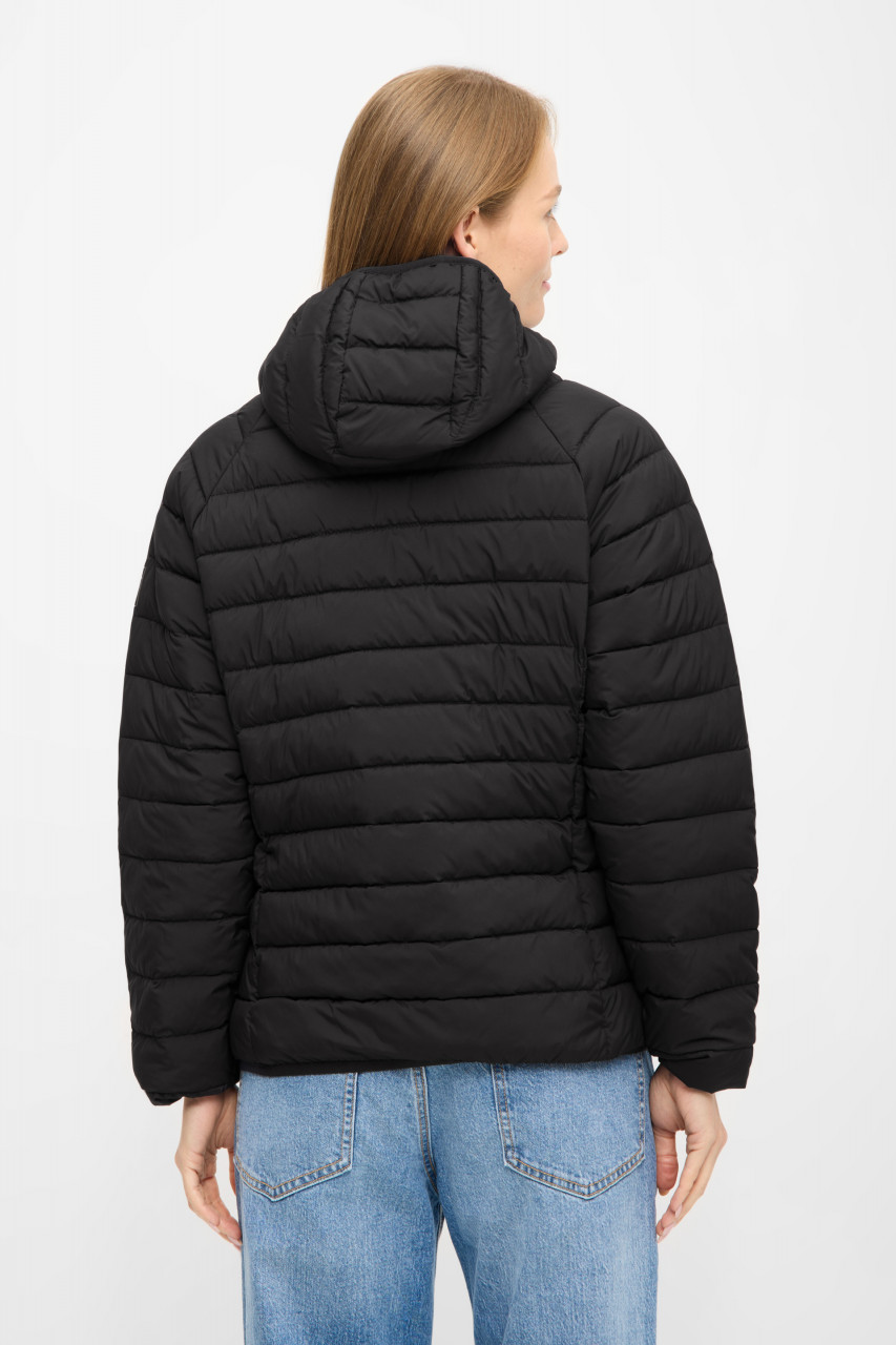 Derbe Damen Steppjacke Lightby Schwarz Übergangsjacke