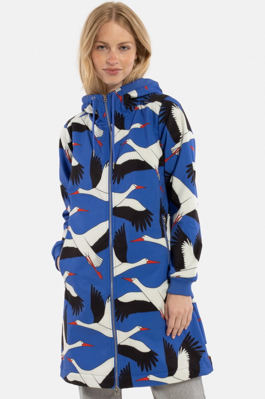 Softshell Jacke Blau Danejane von Danefae - Model