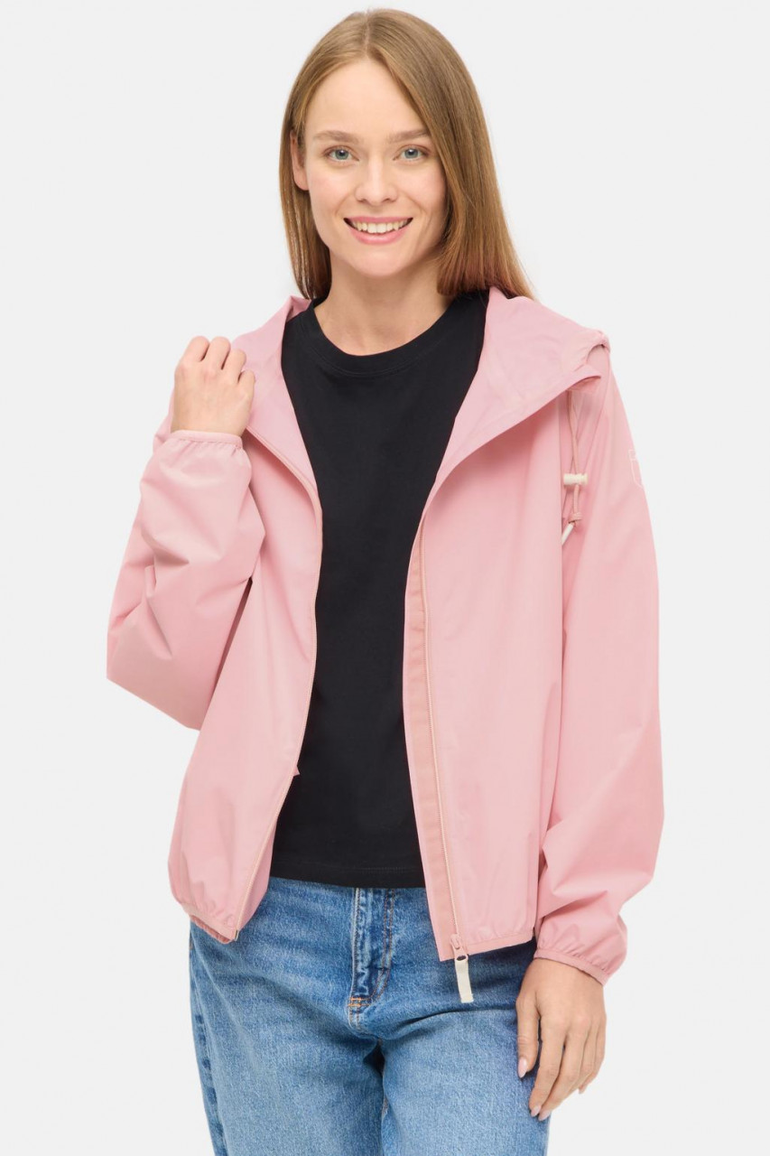 Derbe Regenjacke Packby Damen Rosa Packbar