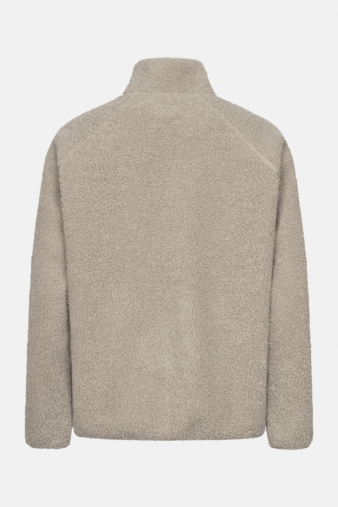 Derbe Herren Fleecejacke Kuschelby Pocket Beige Teddy