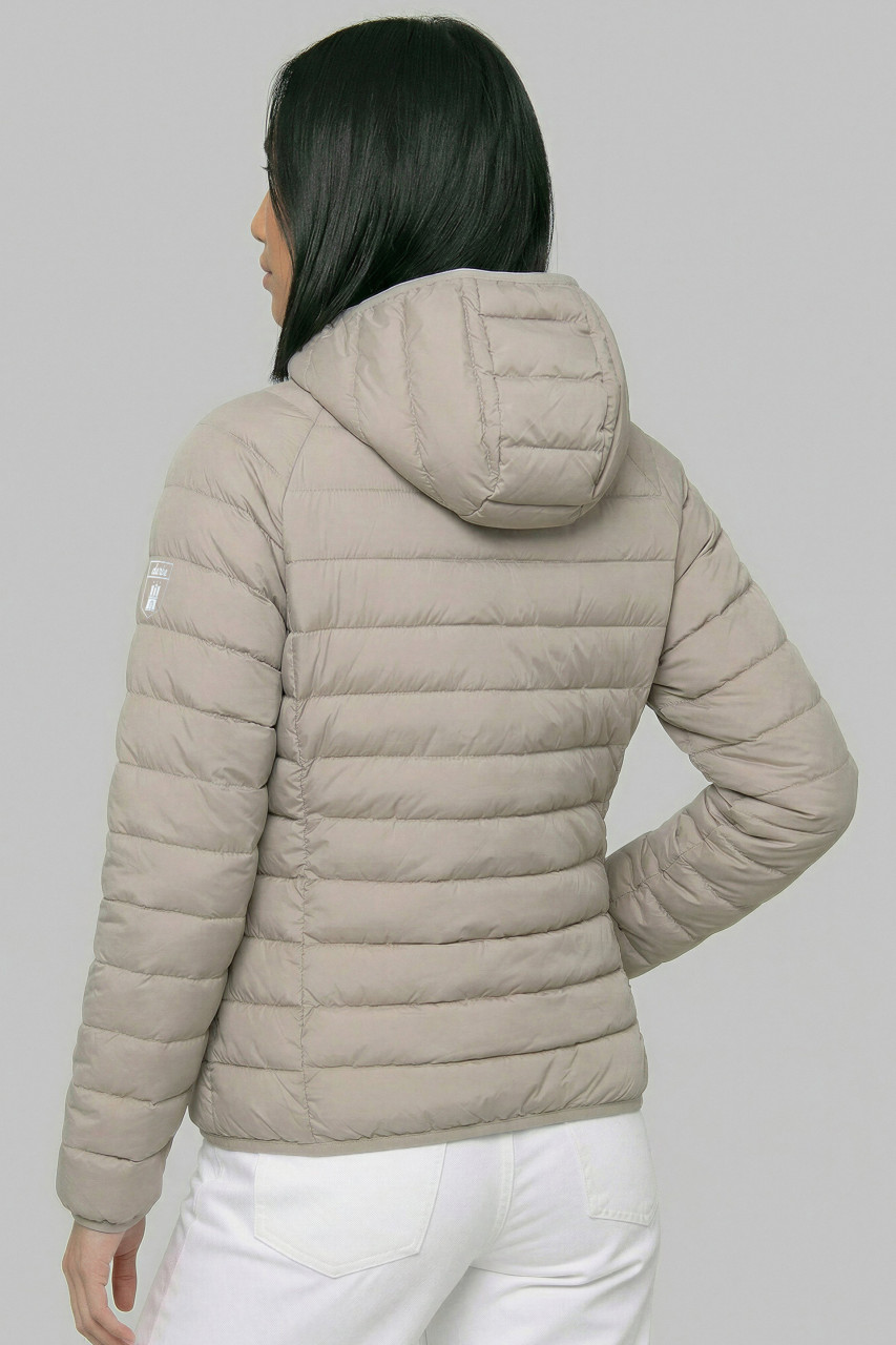 Derbe Damen Steppjacke Lightby Beige Übergangsjacke