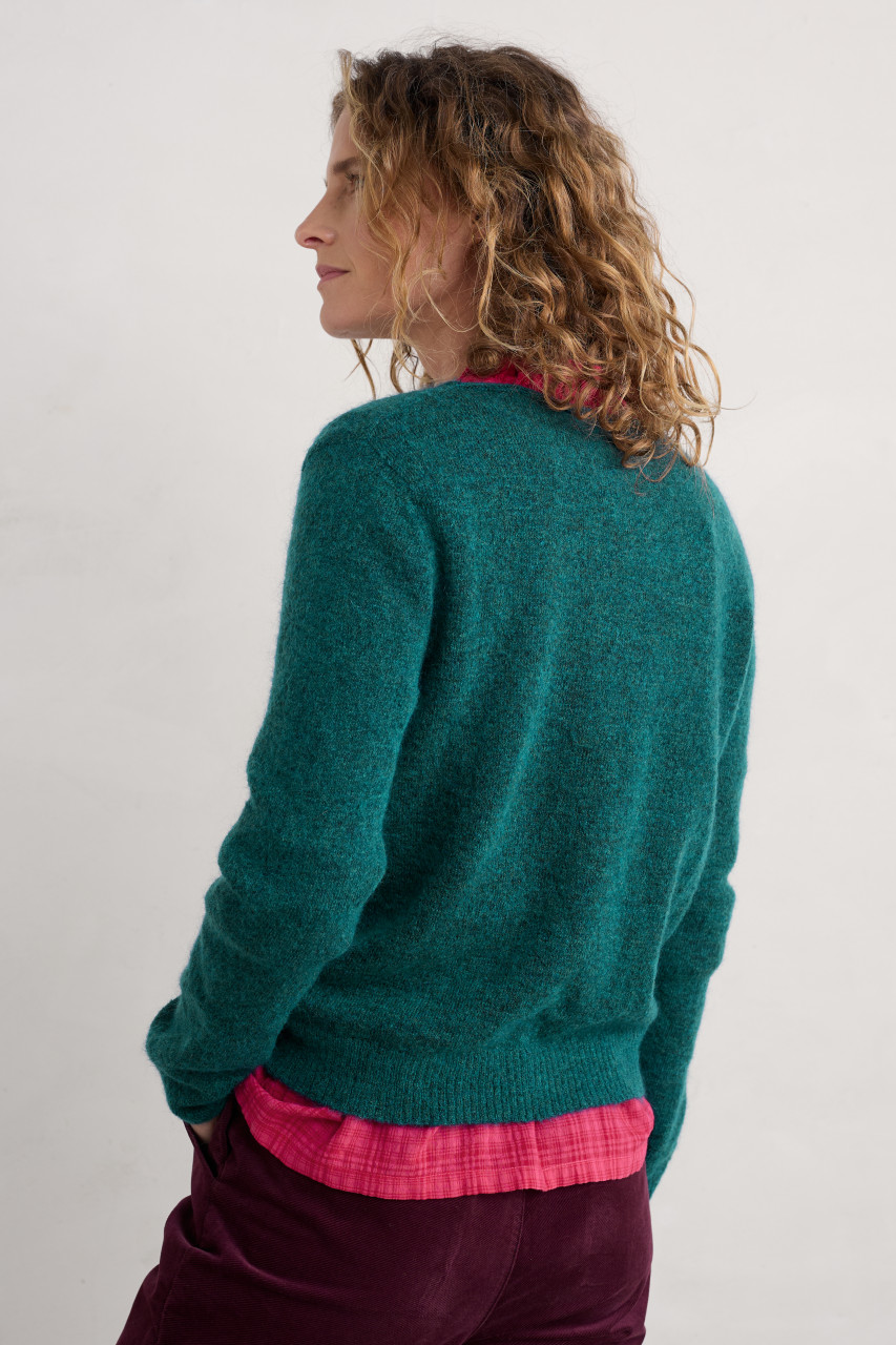 Seasalt Cornwall Pullover Lily Bell Damen Blau Petrol