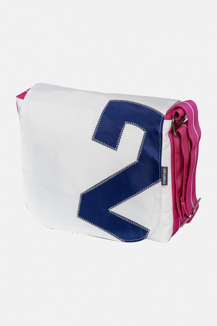 Canvasco Tasche Urban Mini Canvas Zwei Weiß