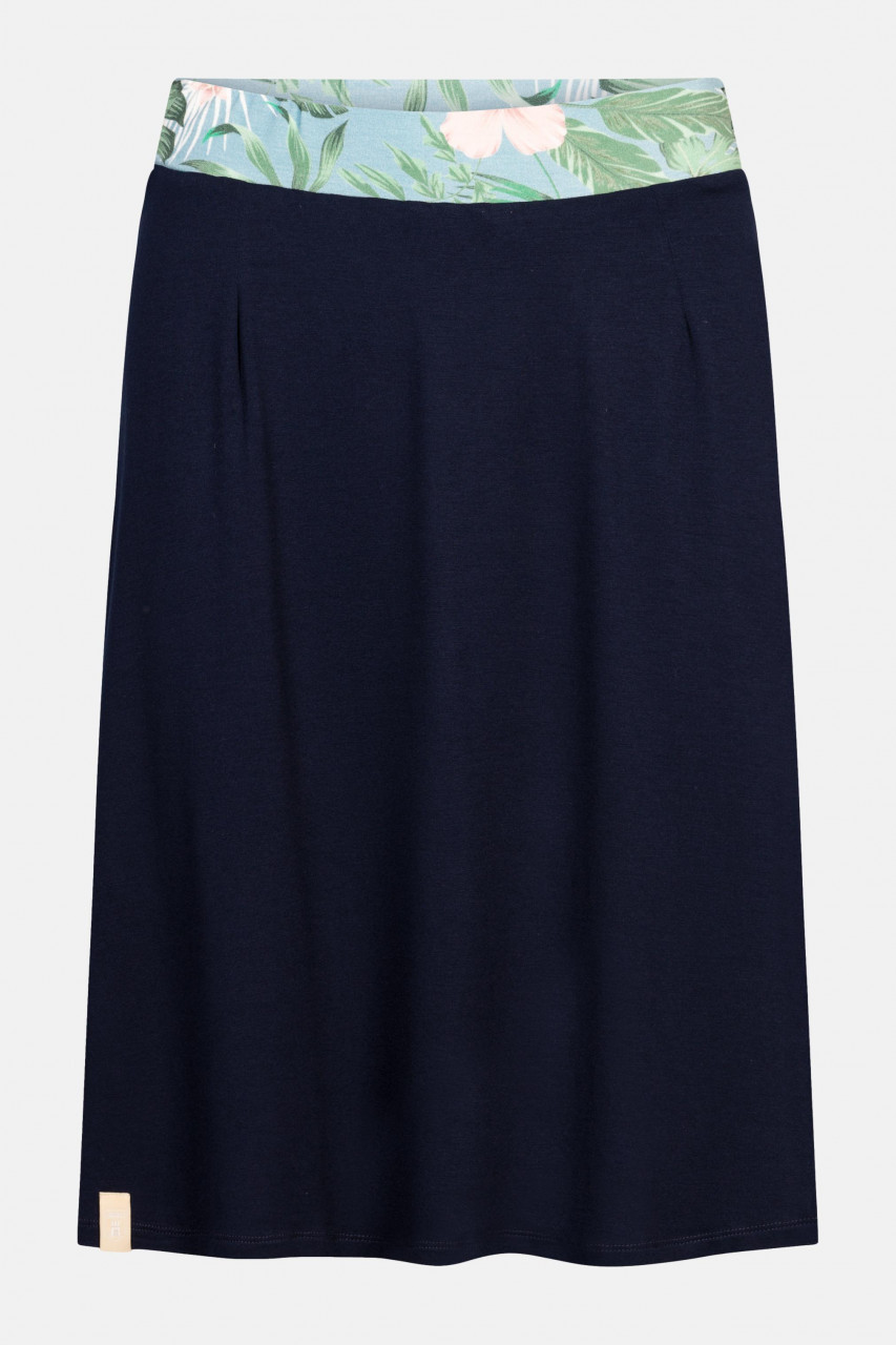 Derbe Hawa Uni Damen Rock Dunkelblau Navy Nachhaltig