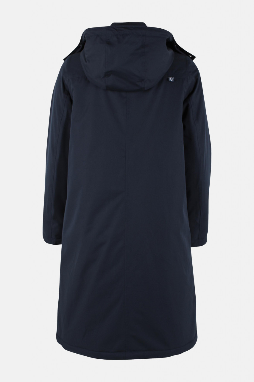 Danefae Danemargarethe Damen Wintermantel Blau Dark Navy