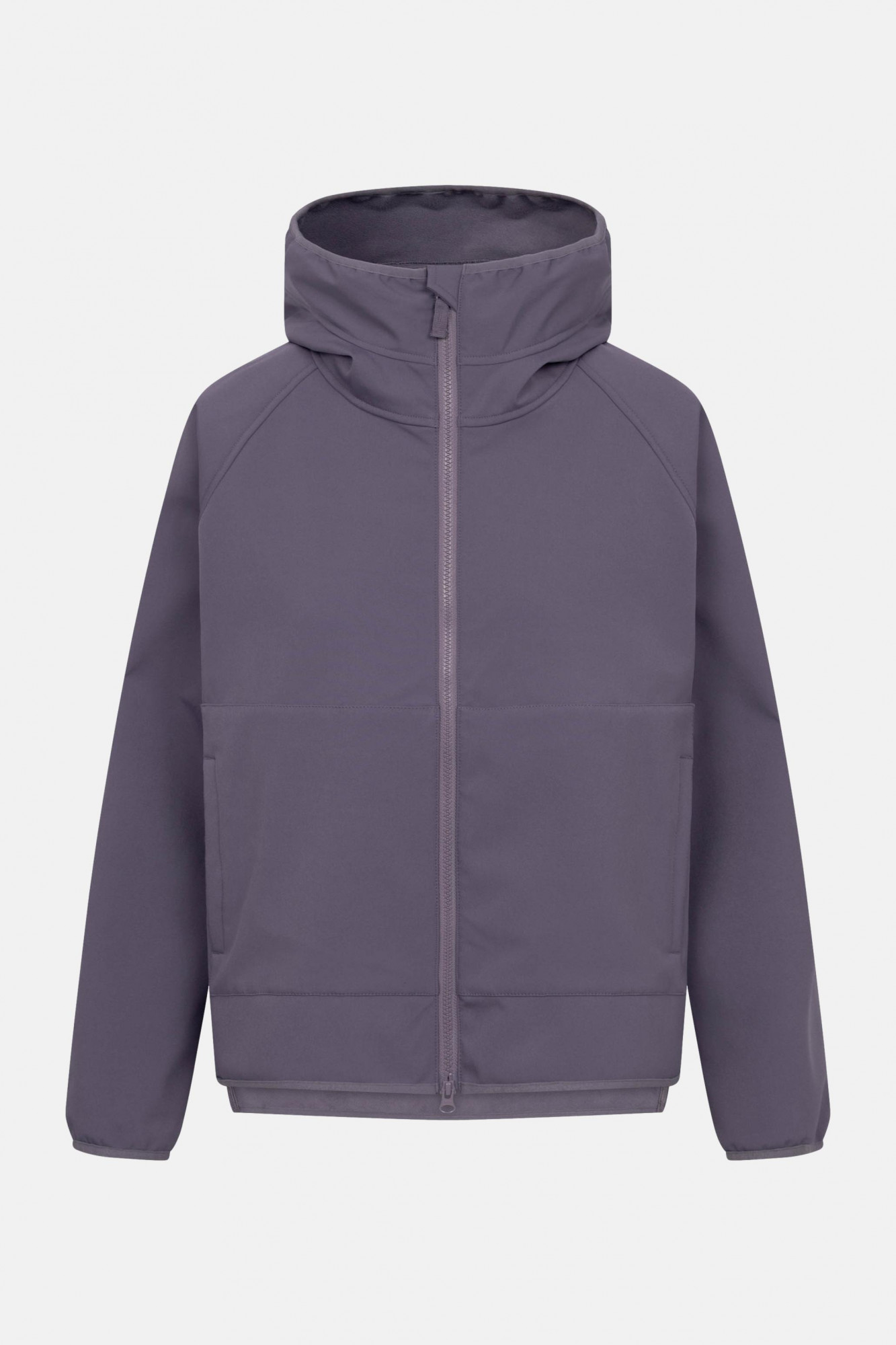 Derbe Softshelljacke Kurz Peutby Damen Lila Grau