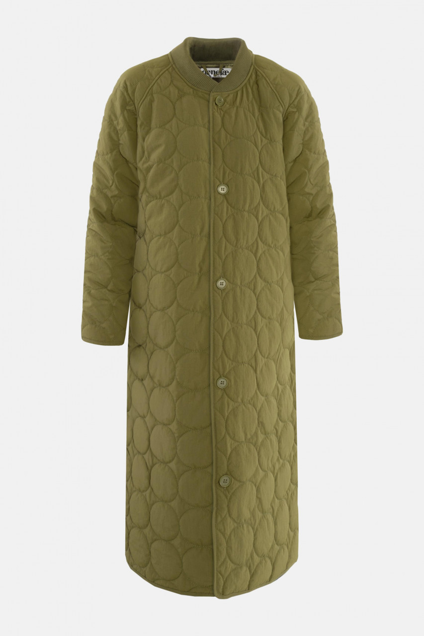 Danefae Wintermantel Daneroyal Damen Oliv Grün Regenjacke Steppjacke