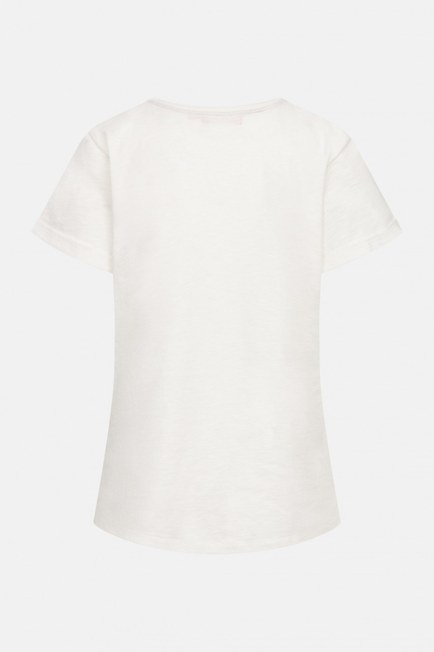 Derbe T-Shirt Segelboot Damen Weiß