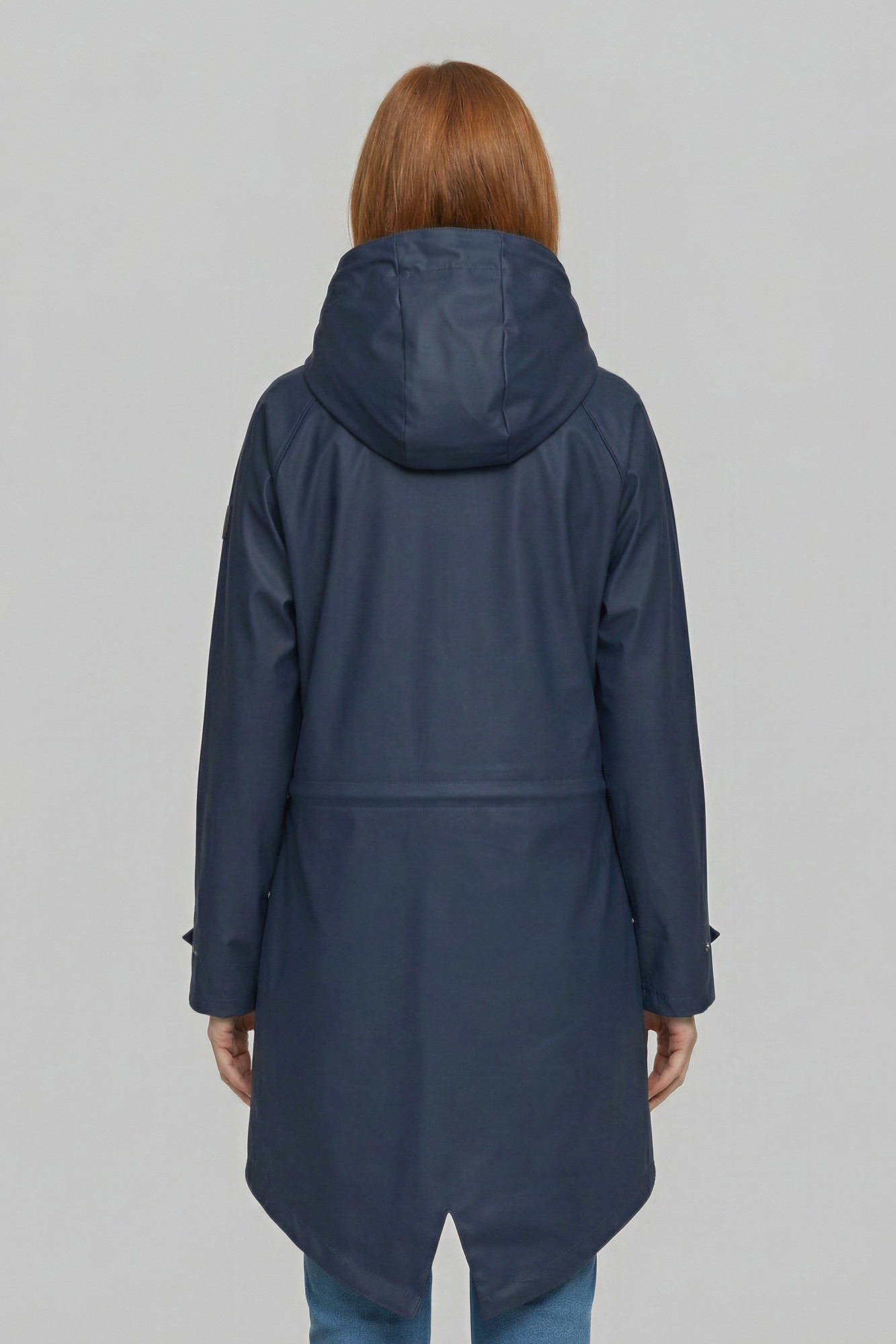 Derbe Traveby Friese Fisher Dunkelblau Damen Regenjacke