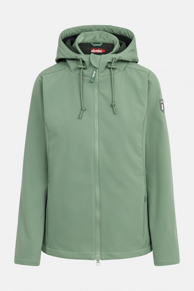 Softshelljacke Adeby Grün für Damen von derbe