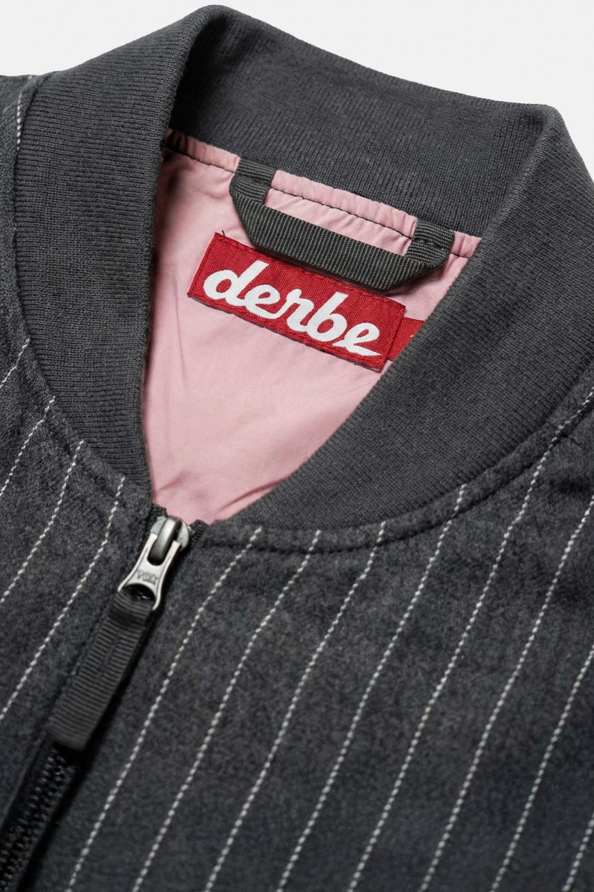 Derbe Übergangsjacke Blousby Damen Grau Anthrazit Blouson