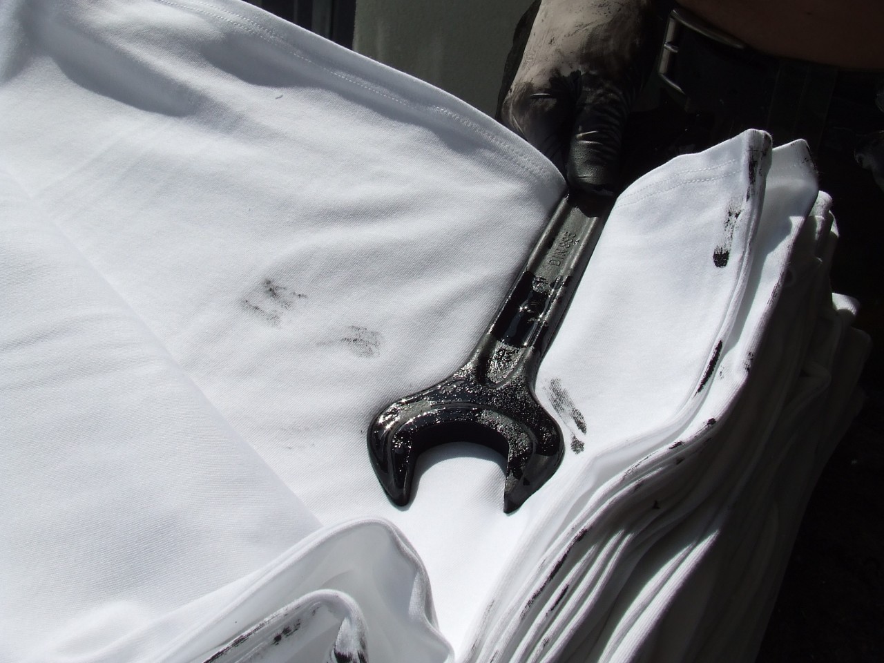 Maschinist Baby Strampler