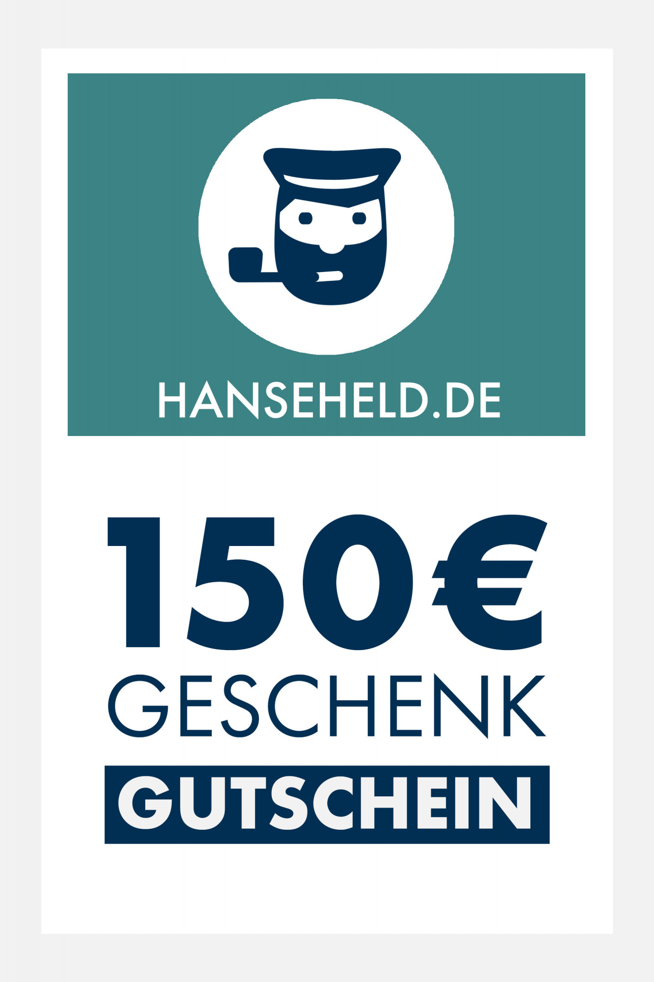 HANSEHELD Geschenkgutschein 150 EUR
