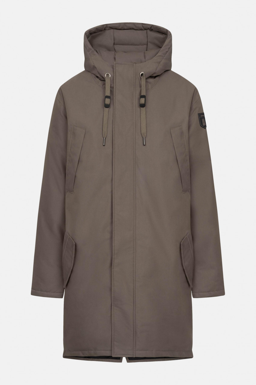 Derbe Winterjacke Valholm Herren Braun Warm Gefüttert