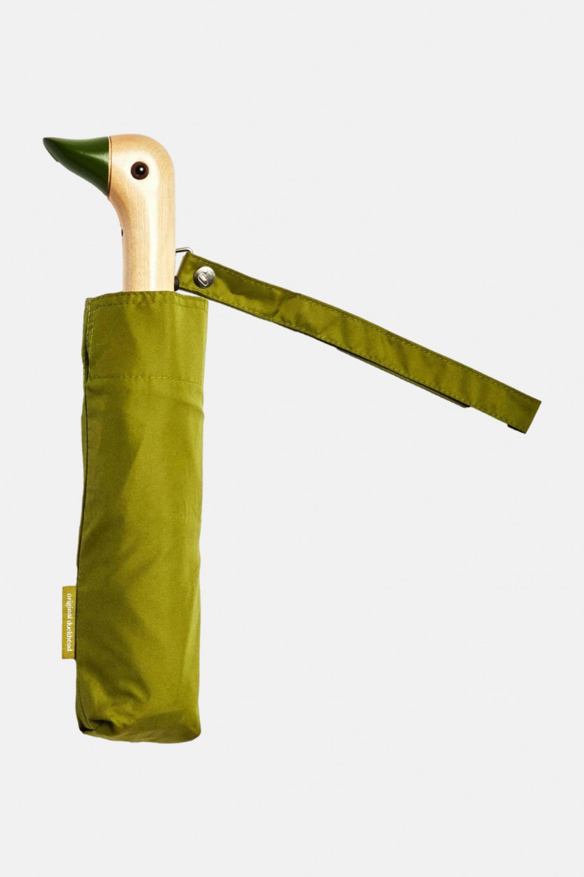 Original Duckhead Regenschirm Oliv Grün