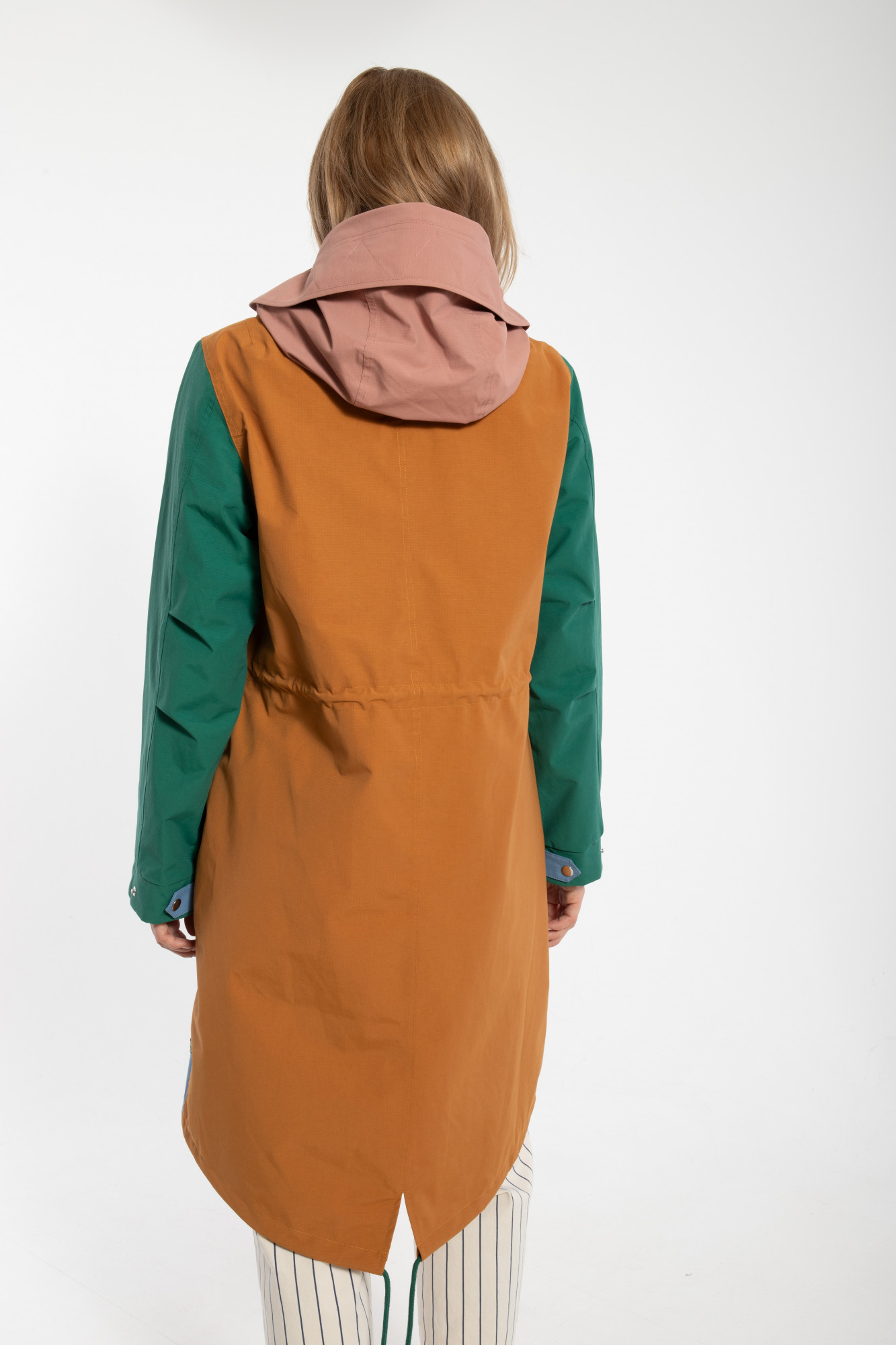 Danefae Regenjacke Danesvaneke Damen Blau Grün Rosa Parka