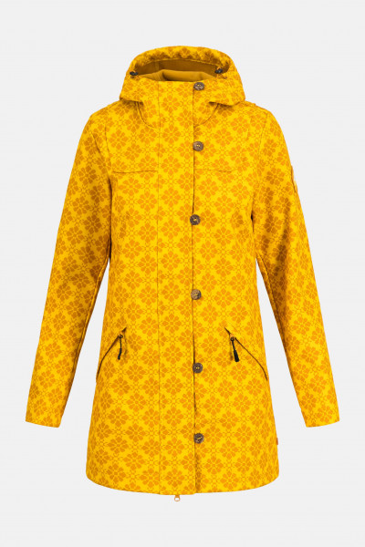 Blutsgeschwister Wild Weather Damen Softshell Golden Autumn Gelb Übergangsjacke Blutsgeschwister Wild Weather Damen Softshell Golden Autumn Gelb Übergangsjacke