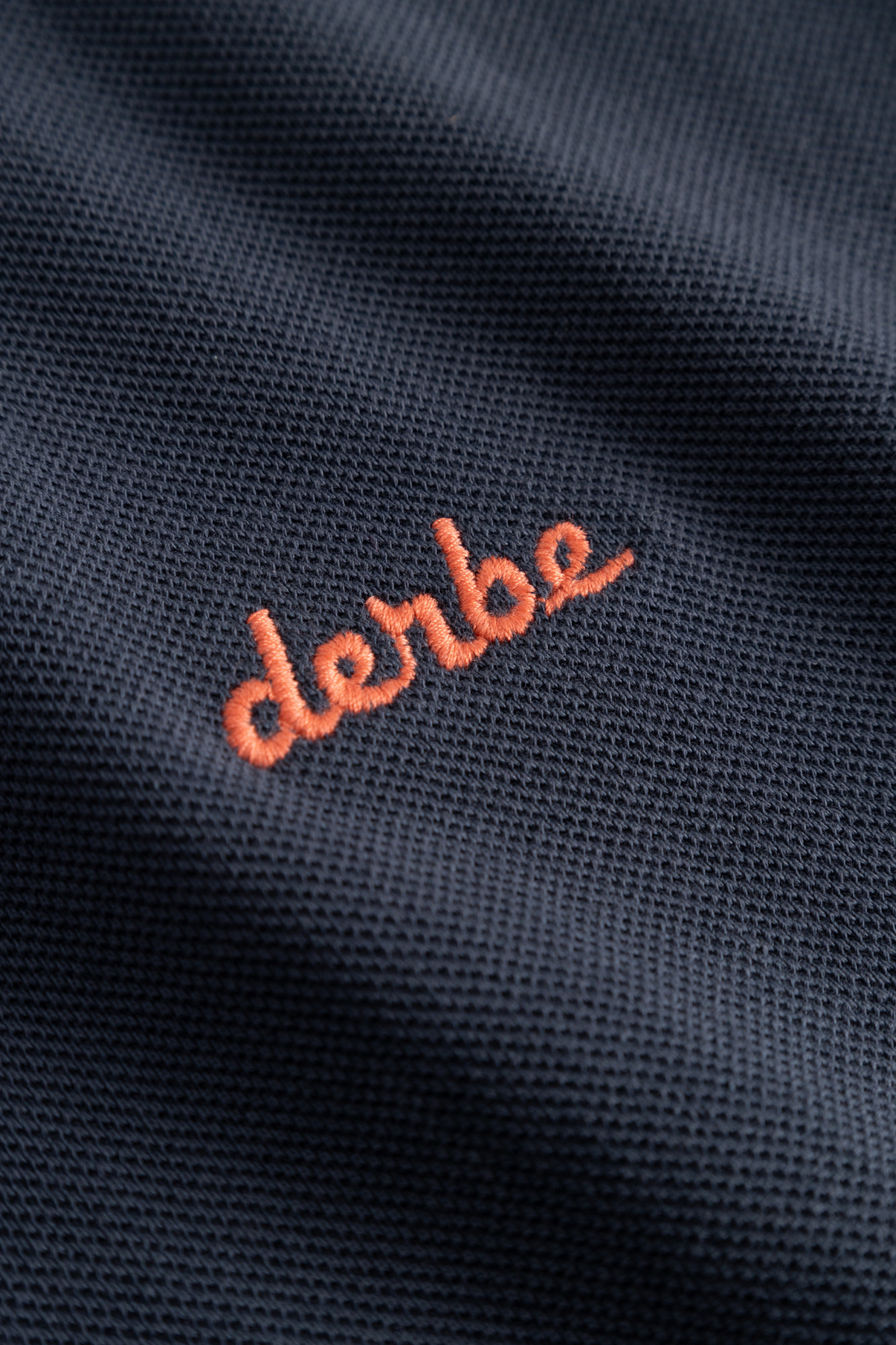Derbe Polo Shirt Basic Polo Herren Navy Blau GOTS Organic