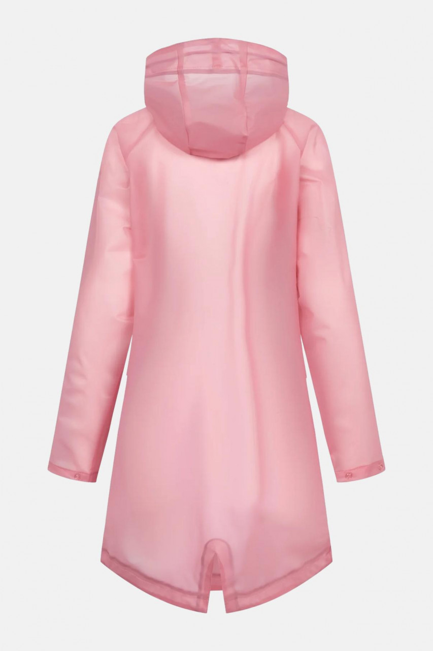 Derbe Regenjacke Friese Traveby Ghost Damen Rosa Pink Durchsichtig