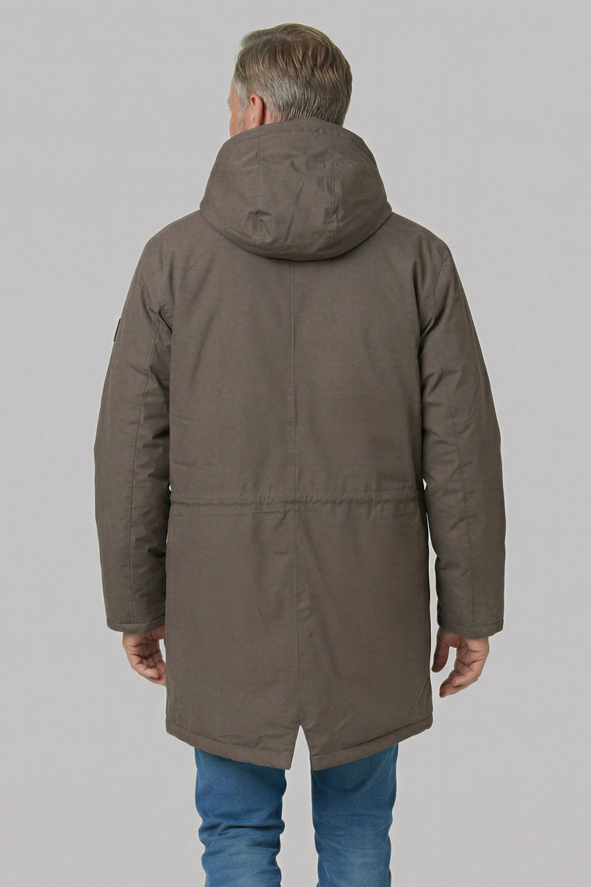 Derbe Winterjacke Valholm Herren Braun Warm Gefüttert