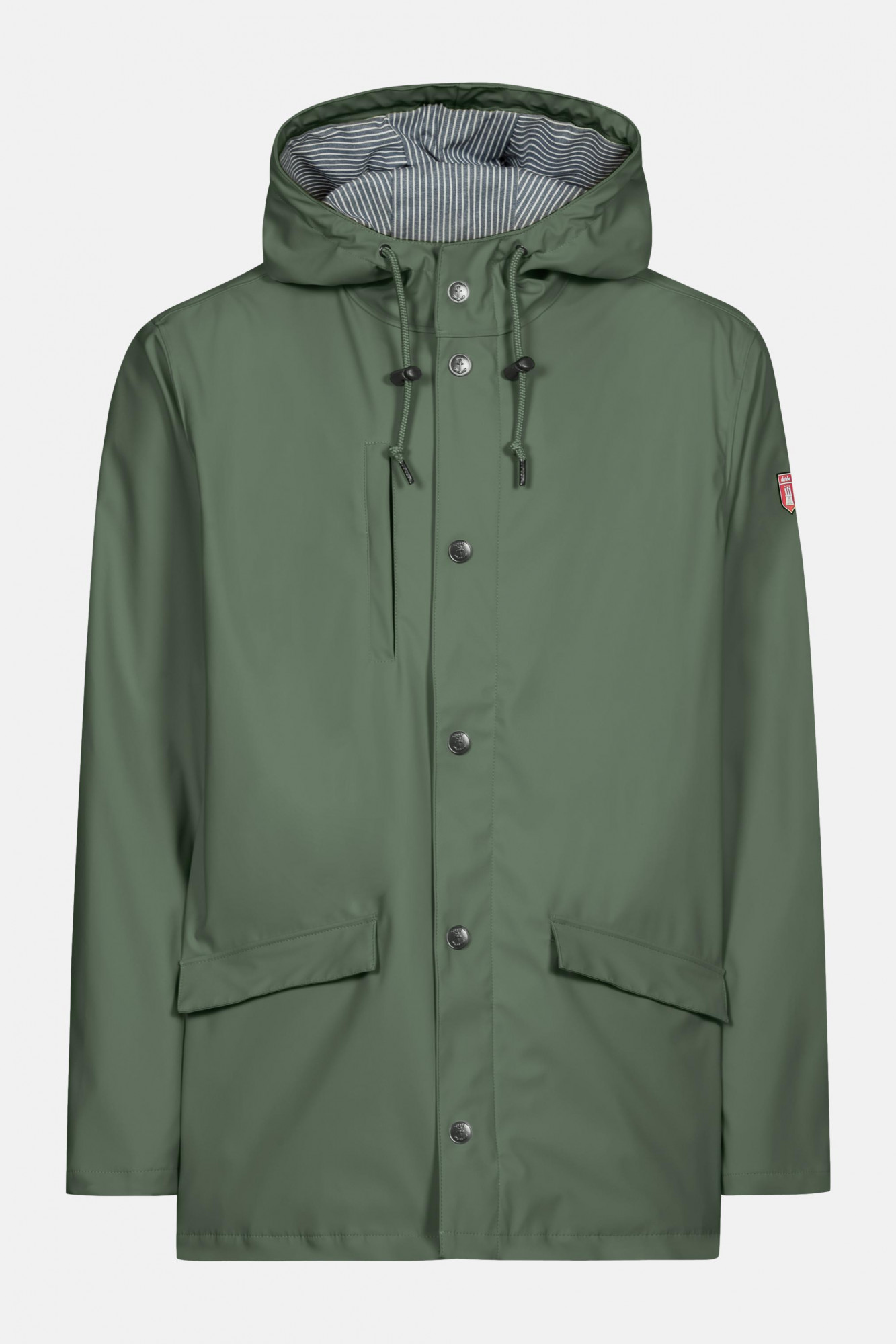 Regenjacke Passby Fisher Oliv Grün für Herren von derbe